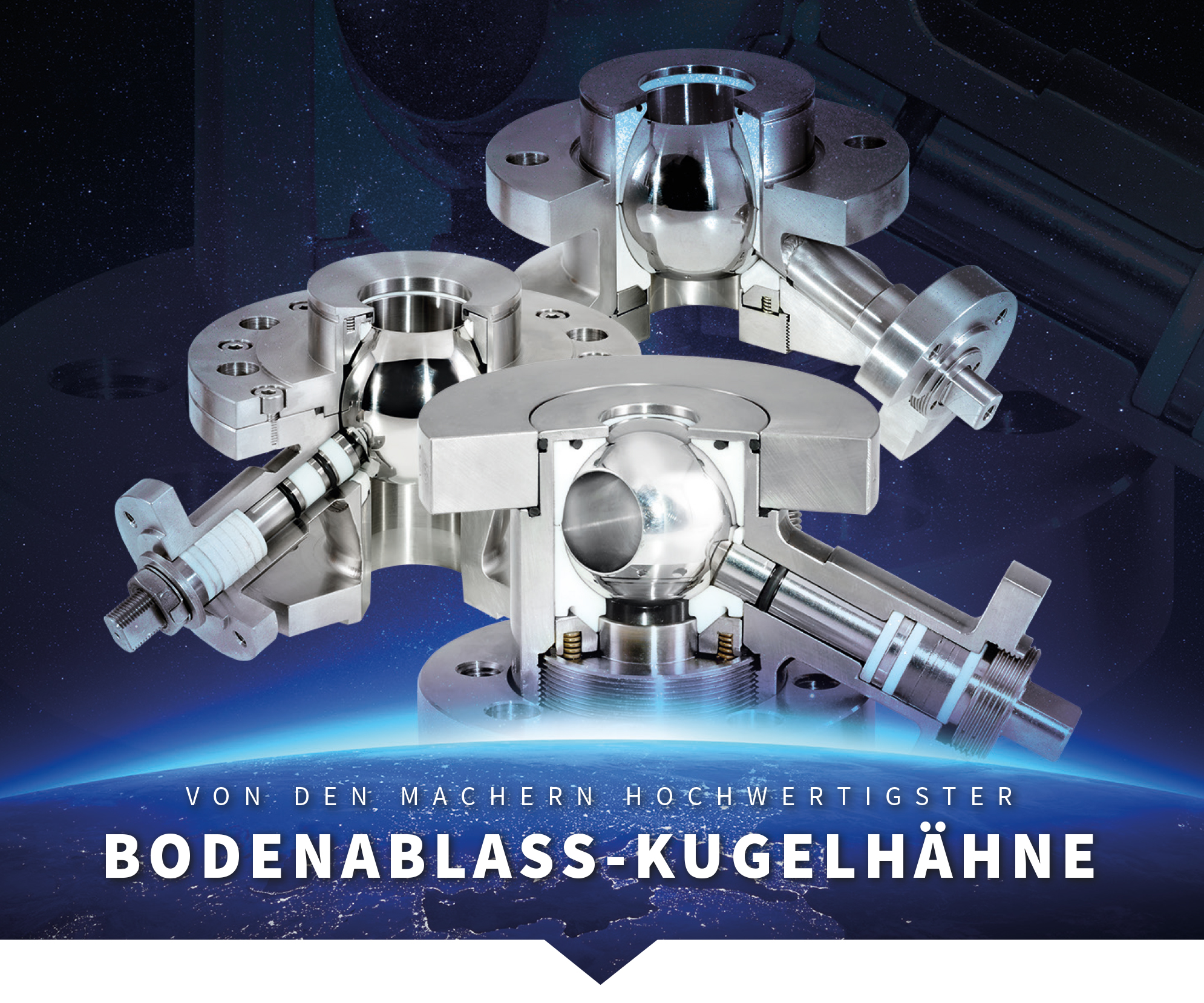 Bodenablass-Kugelhähne